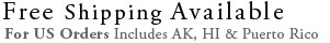 Free Shipping Available