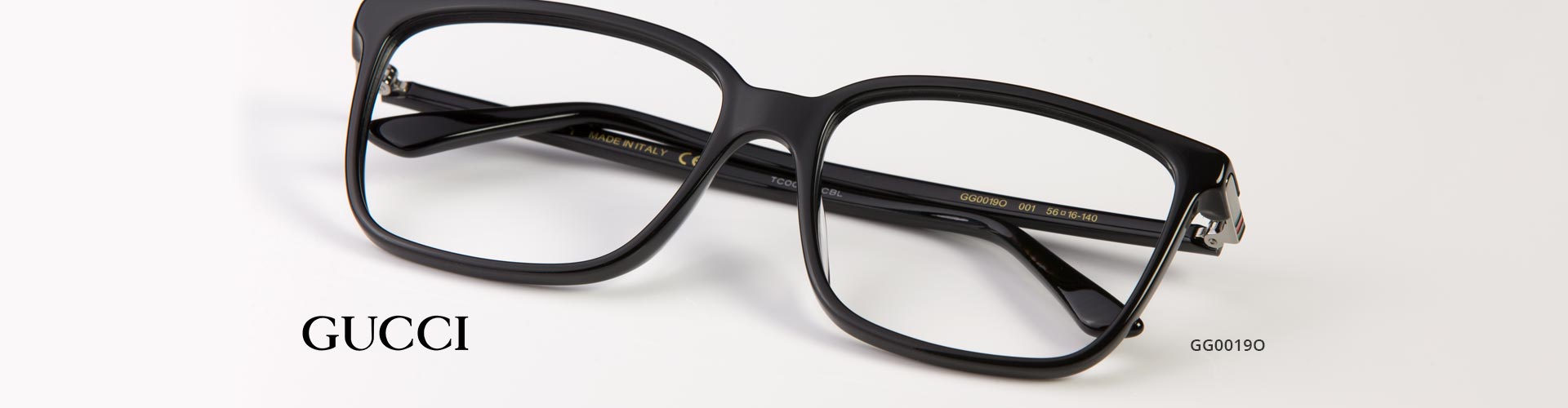 Gucci Men's Glasses: Premium Frames & Prescription Lenses