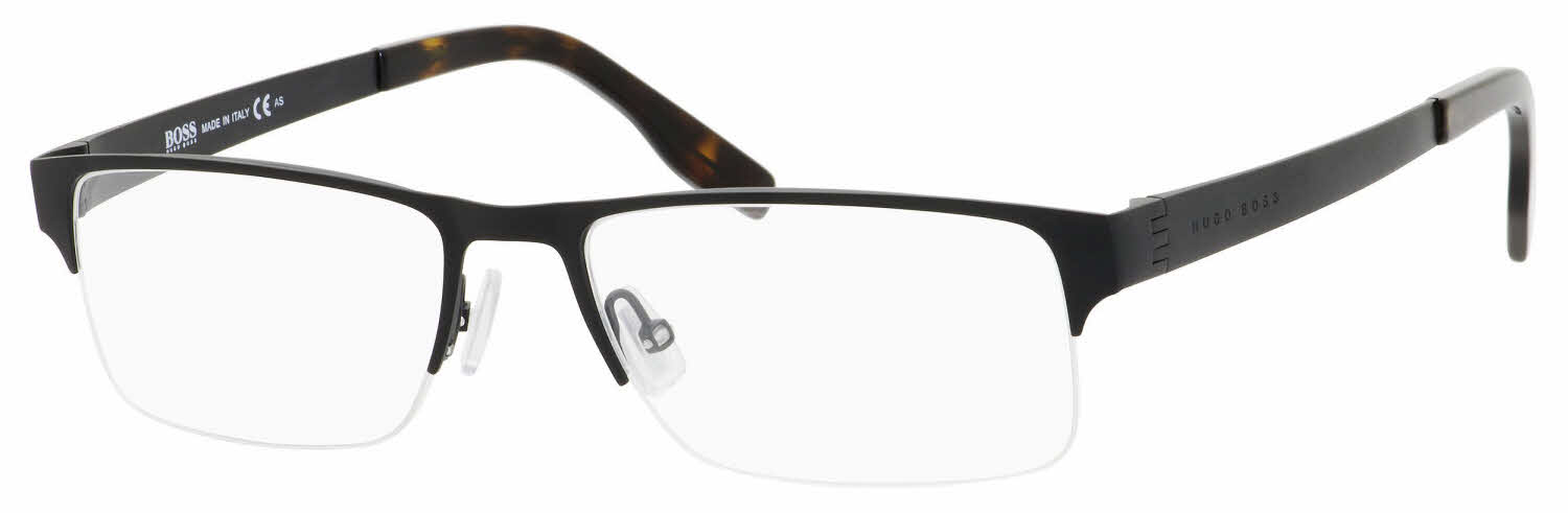 boss rimless glasses