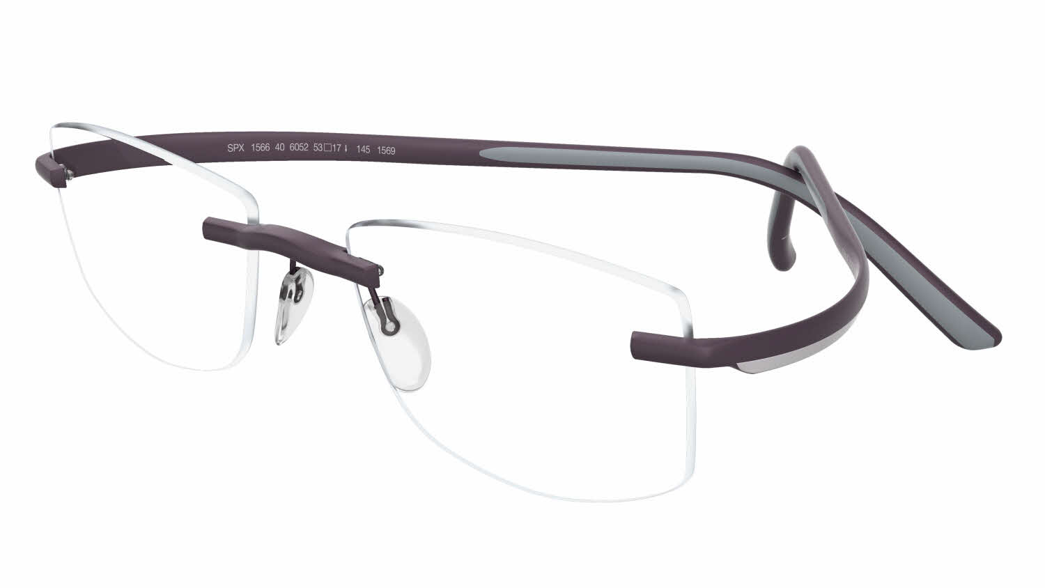 Silhouette Rimless 1569 Spx Match Eyeglasses Free Shipping