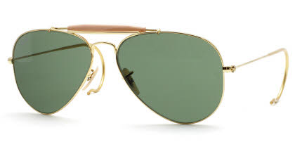 Ray-Ban Sunglasses RB3030 - Outdoorsman Aviator with Cable 