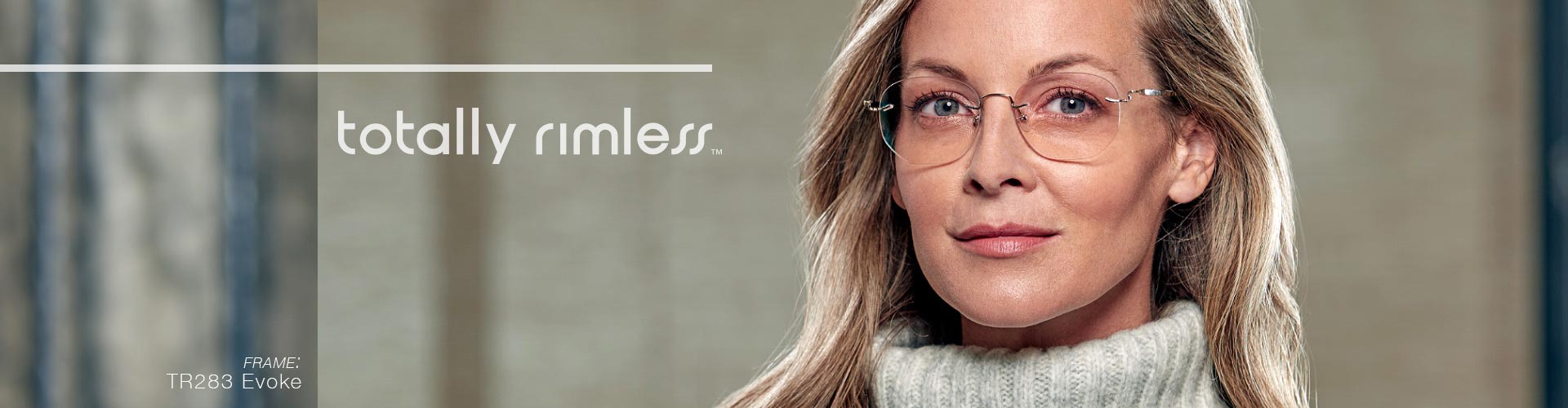 Shop Totally Rimless Eyeglasses - model 283 Evoke featured