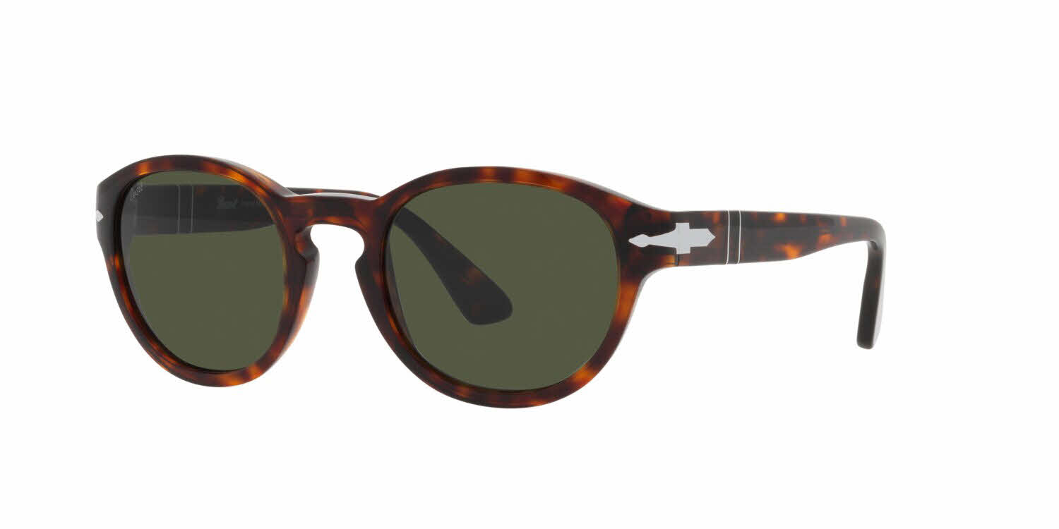 Persol Havana Square Sunglasses PSO 3165S 2431 52 8053672664898 - Sunglasses  - Jomashop