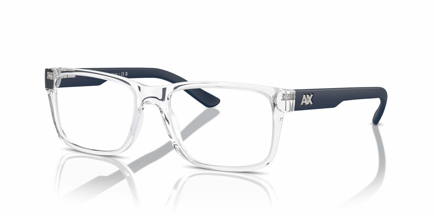 Armani Exchange AX3016 Men's Eyeglasses In Clear