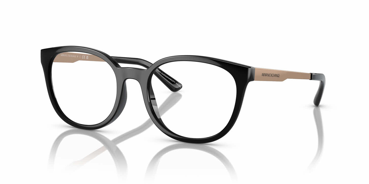 Armani Exchange AX3104 Women's Eyeglasses In Black