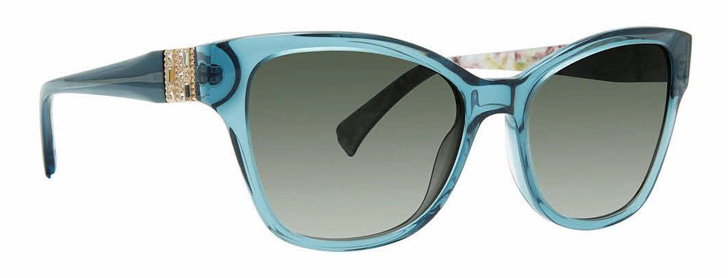 Badgley Mischka Evonne Women's Sunglasses In Blue