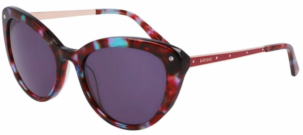 Bebe BB7258 Women's Sunglasses In Burgundy