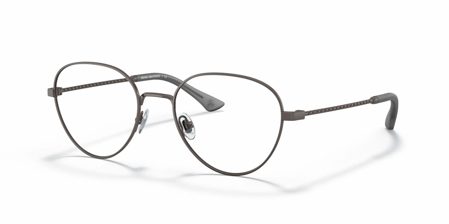 Brooks Brothers BB1093 Men's Eyeglasses In Gunmetal