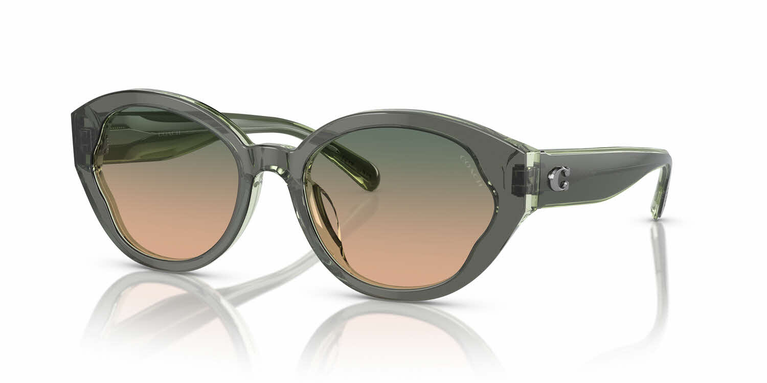 Coach green sunglasses online