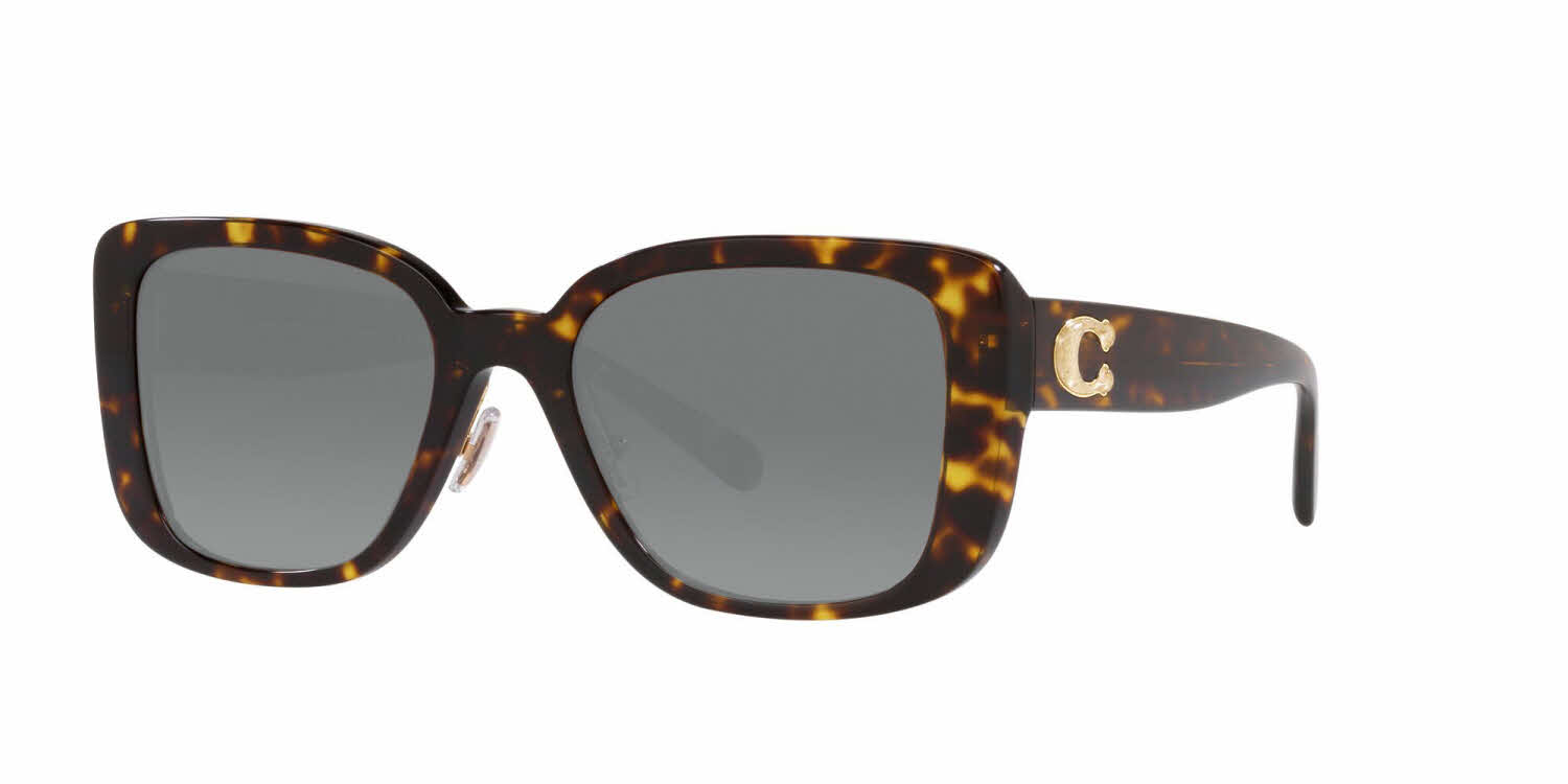 Coach HC8352 Women's Prescription Sunglasses In Tortoise