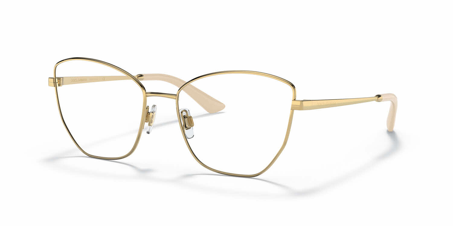 Dolce & Gabbana DG1340 Women's Eyeglasses In Gold