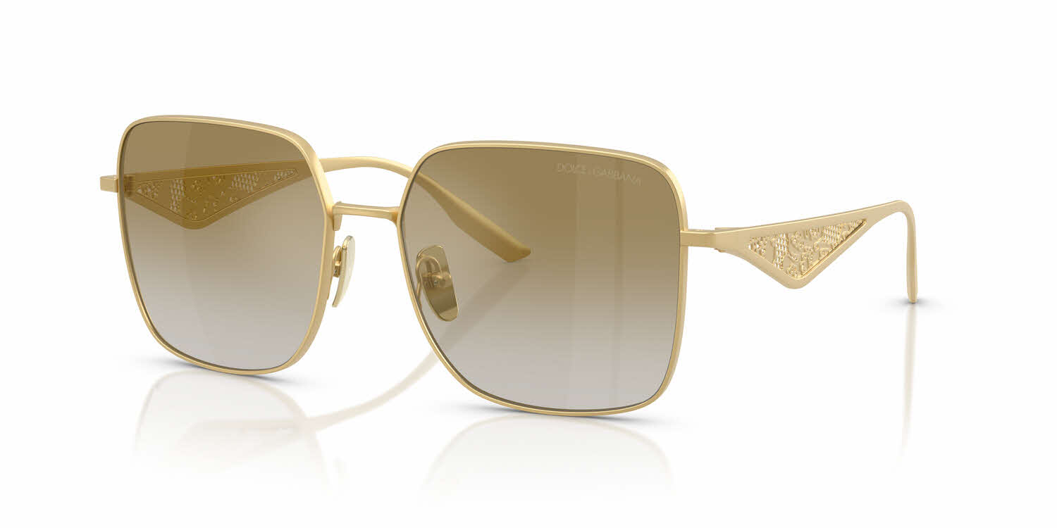 Dolce & Gabbana DG2310 Women's Sunglasses In Gold