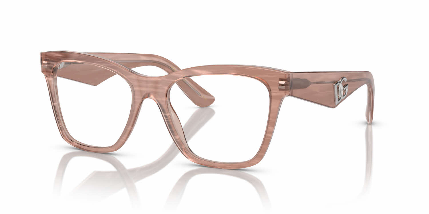 Dolce & Gabbana DG3374 Women's Eyeglasses In Brown