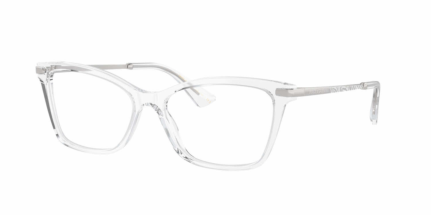 Clear dolce and gabbana glasses deals