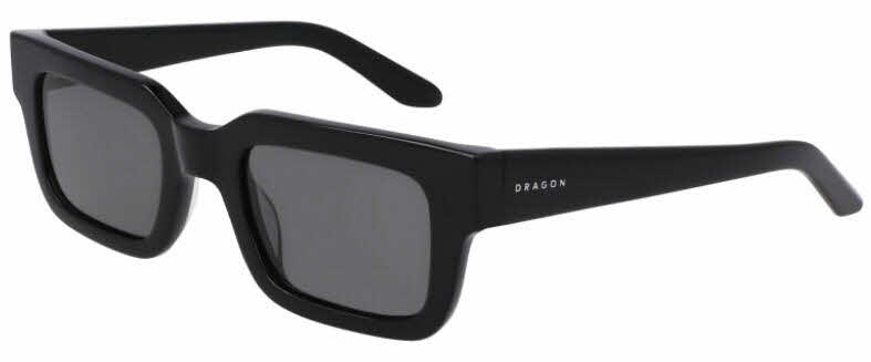 Giorgio Armani - Rectangular Shape Men Sunglasses - Black Smoke