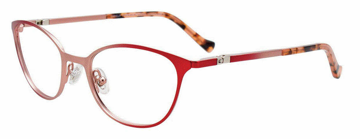 EasyClip EC548 - Kids Eyeglasses In Red