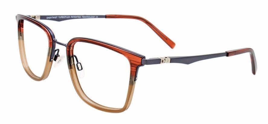 Easytwist ET9006 No Clip-On Lens Eyeglasses