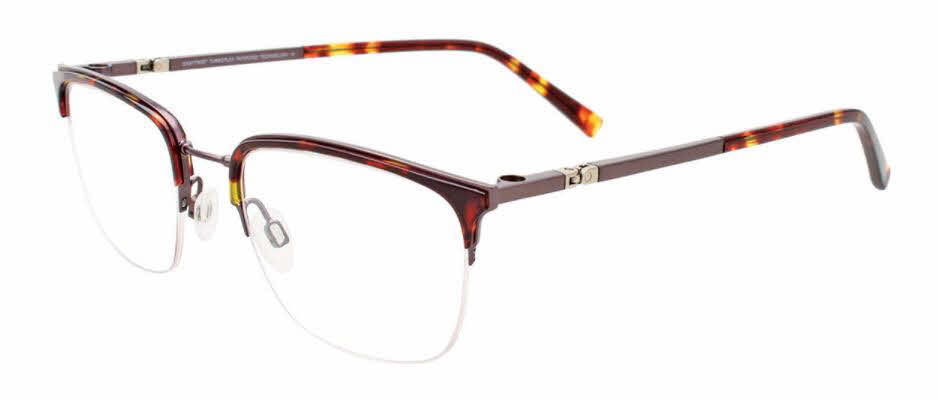 Easytwist N Clip CT276 With Magnetic Clip-On Lens Men's Eyeglasses In Tortoise