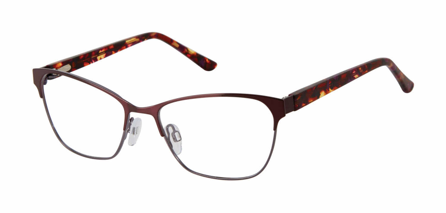 GX By Gwen Stefani GX058 Women's Eyeglasses In Burgundy