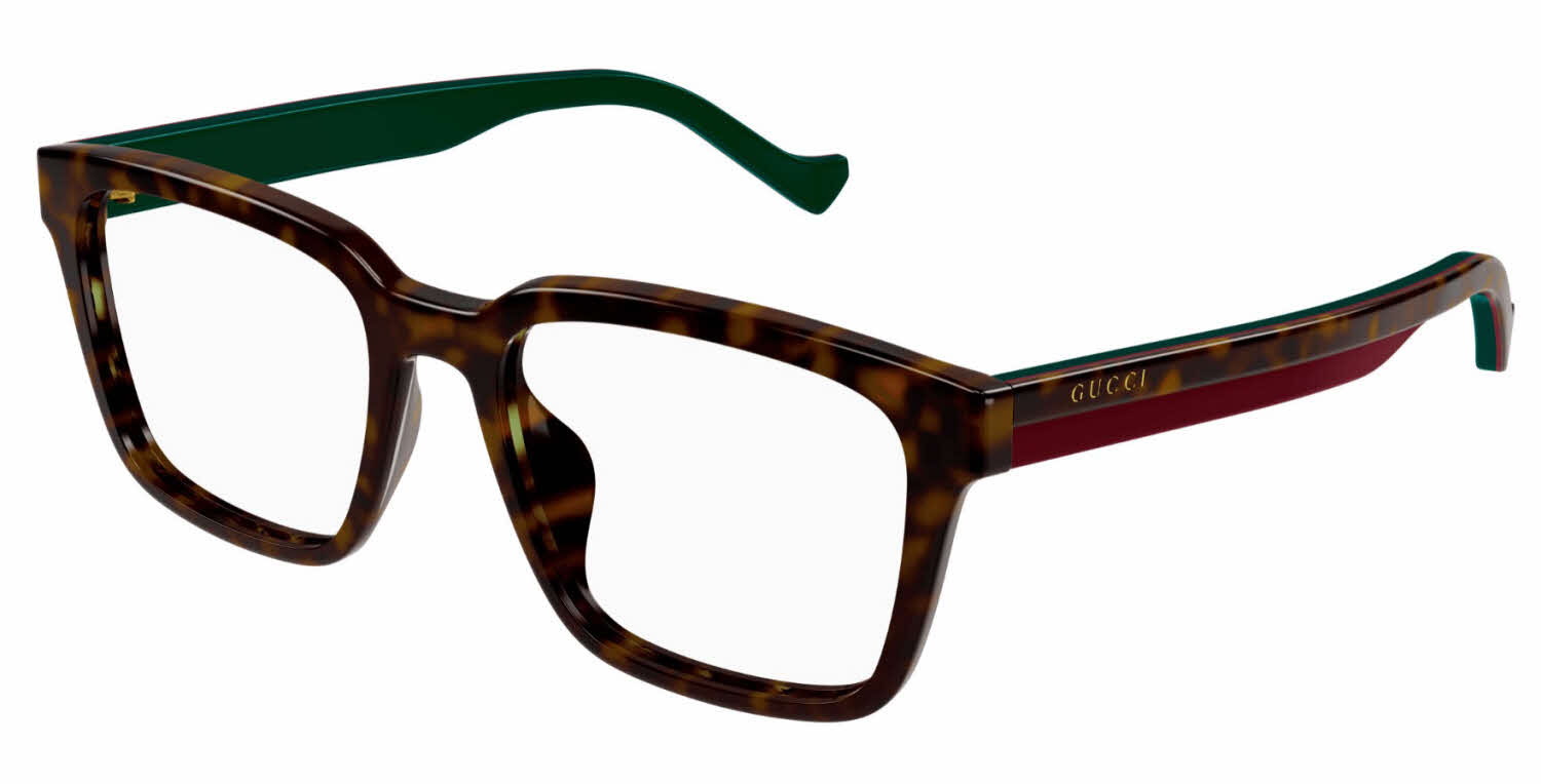 Gucci GG1306OA Men's Eyeglasses, In Havana