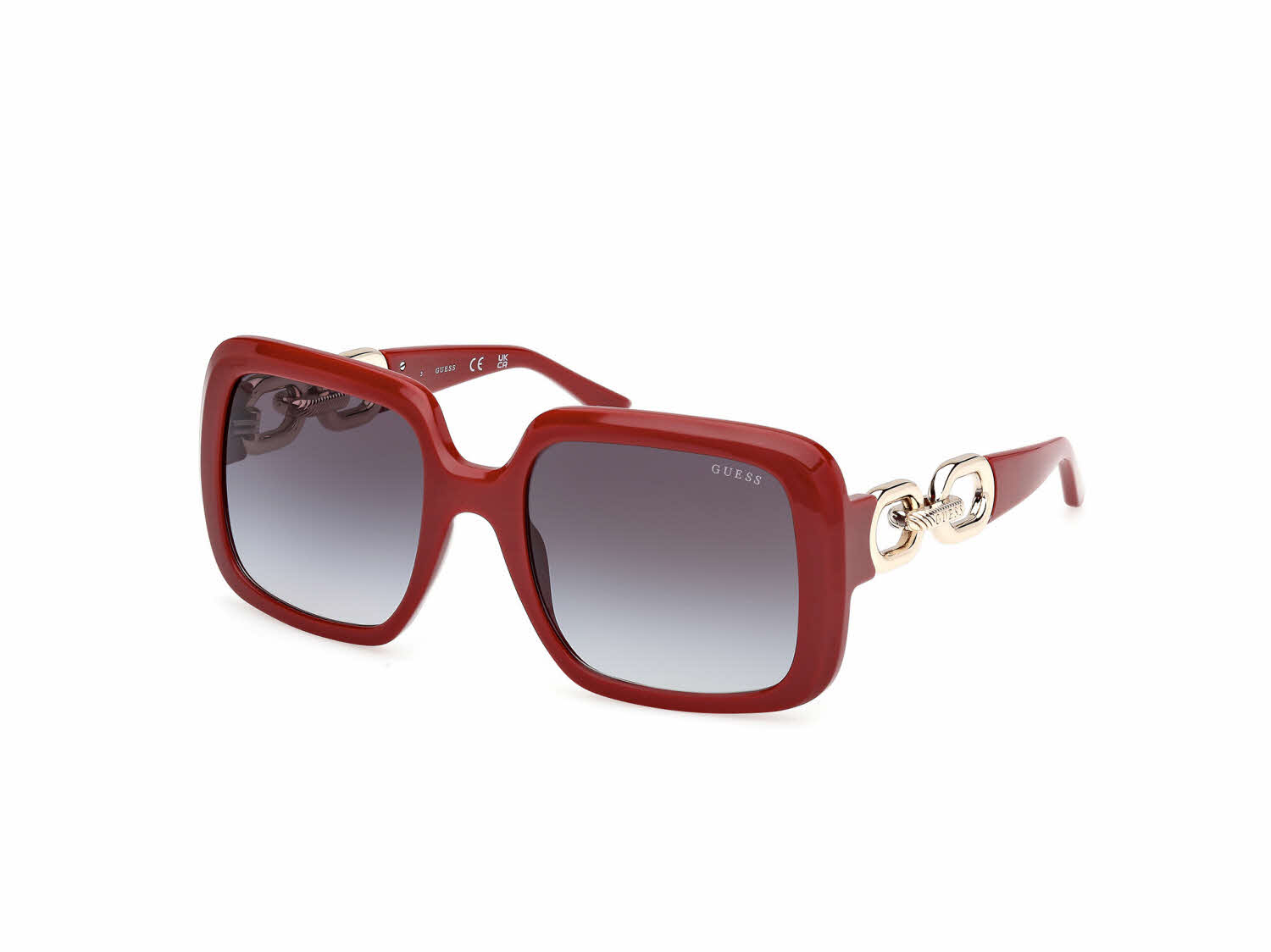 Guess GU00161 Women's Sunglasses In Red