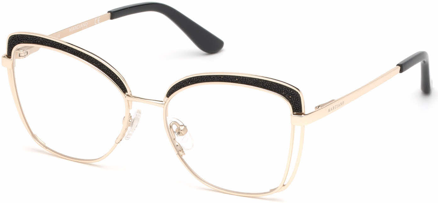 guess glasses gold