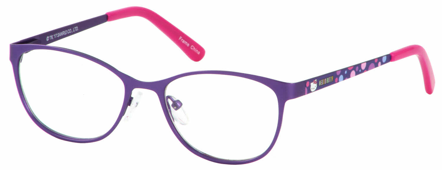 Hello Kitty HK 286 Eyeglasses In Purple