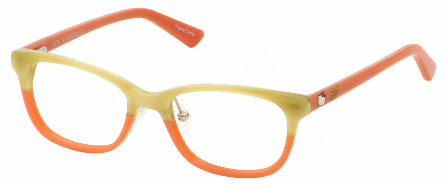 Hello Kitty HK 295 Eyeglasses In Orange