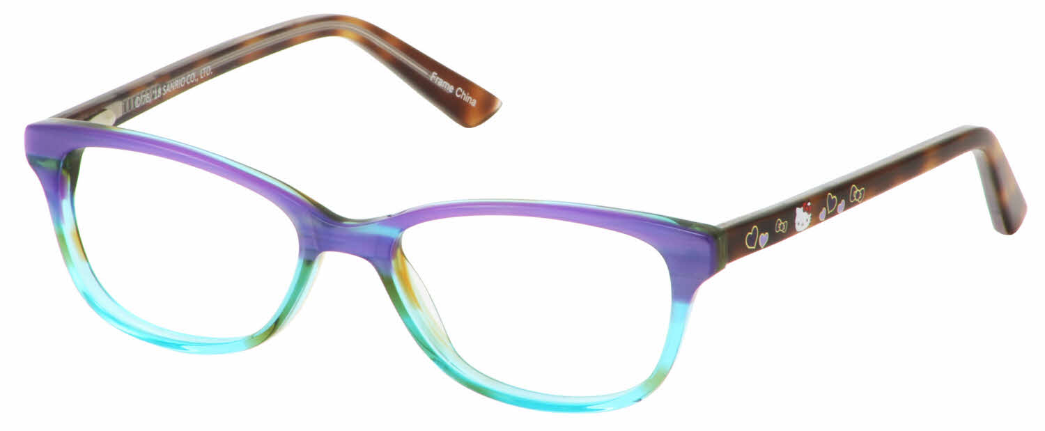 Hello Kitty HK 297 Eyeglasses In Purple