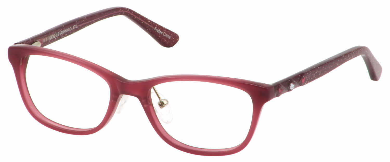 Hello Kitty HK 300 Eyeglasses In Red