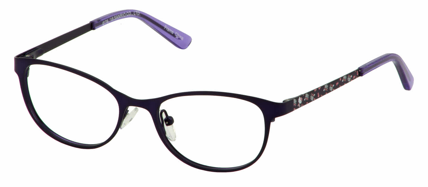 Hello Kitty HK 302 Eyeglasses In Purple