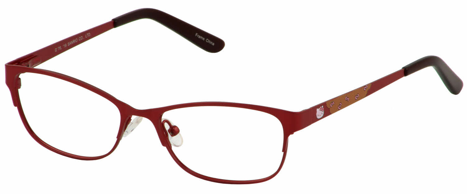 Hello Kitty HK 306 Eyeglasses In Red