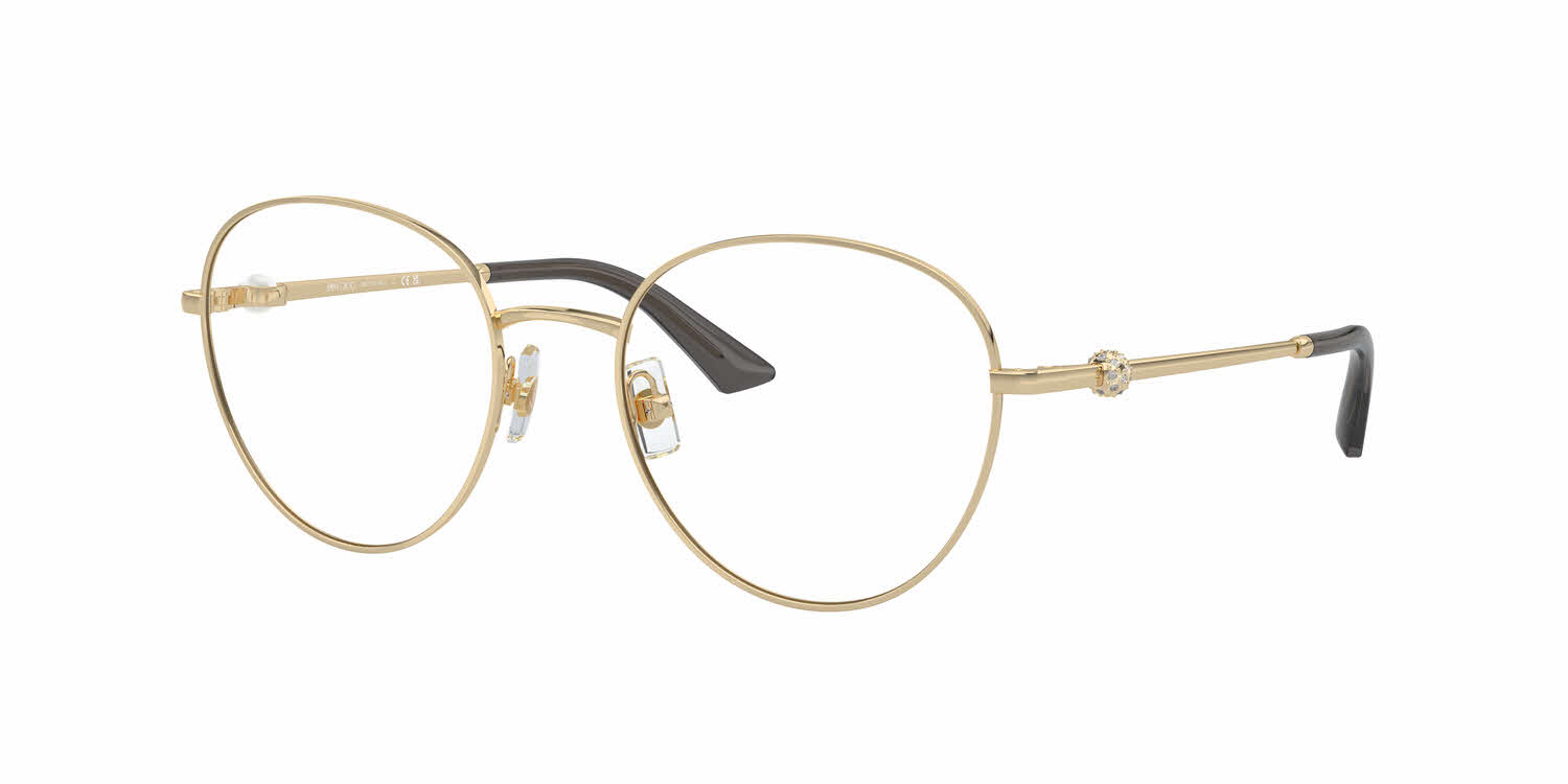 Jimmy Choo JC2004HB Women's Eyeglasses In Gold