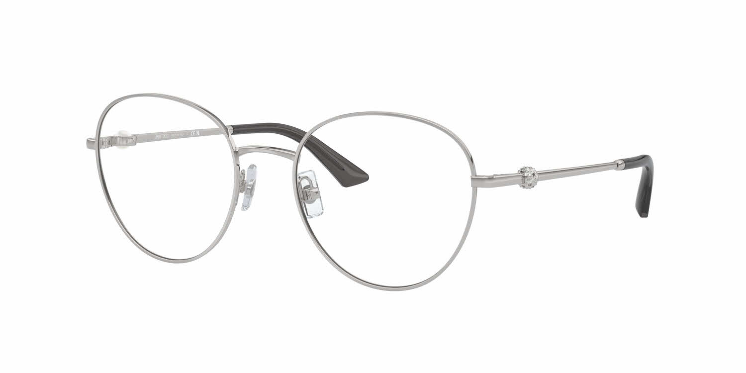 Jimmy Choo JC2004HB Women's Eyeglasses In Silver