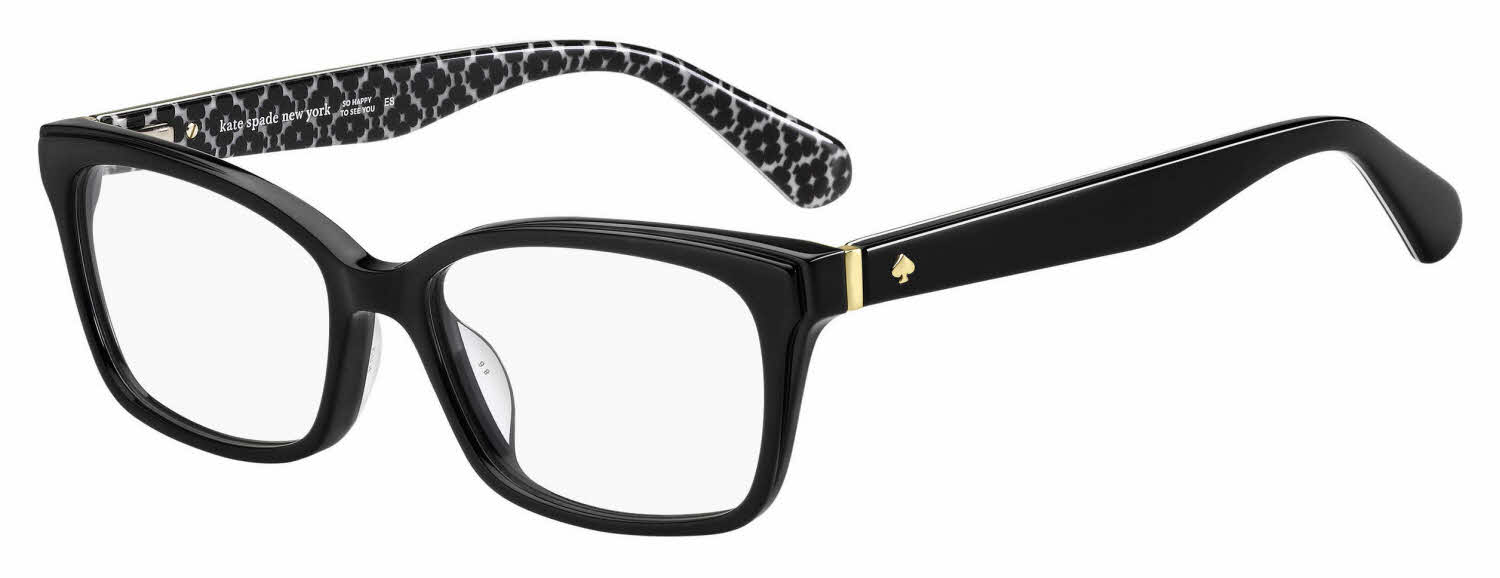 kate spade black glasses frames