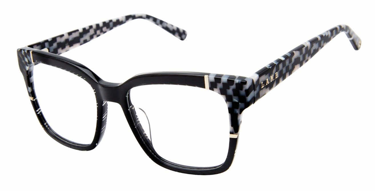 L.A.M.B. LA137 Women's Eyeglasses In Black