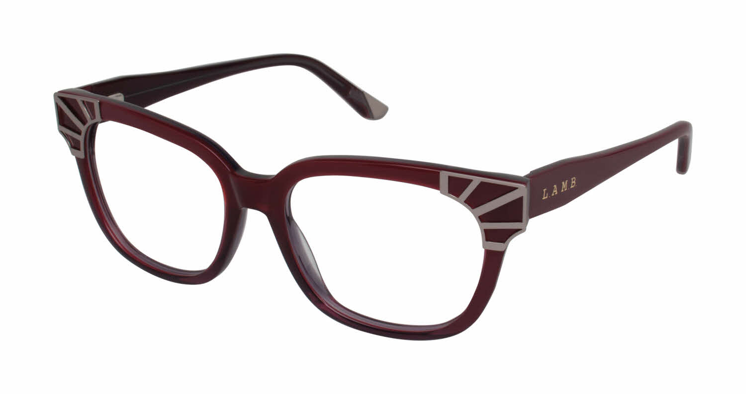 L.A.M.B. LA003 - Meri Women's Eyeglasses In Silver