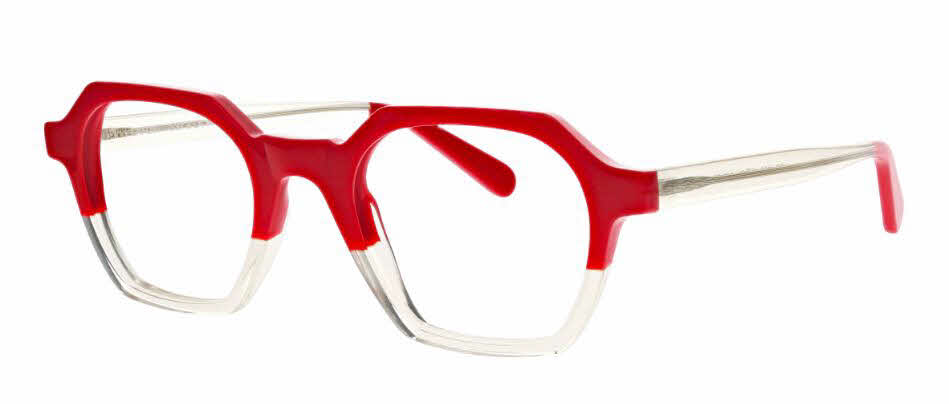 Lafont Job Men's Eyeglasses In Red