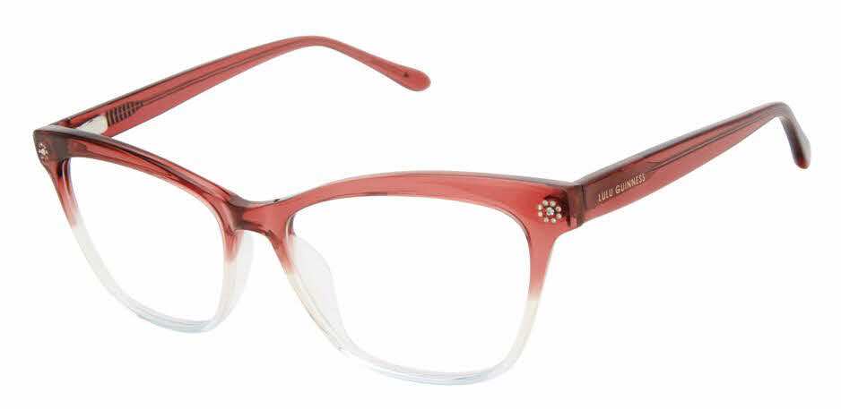 Lulu Guinness L936 Women's Eyeglasses In Red