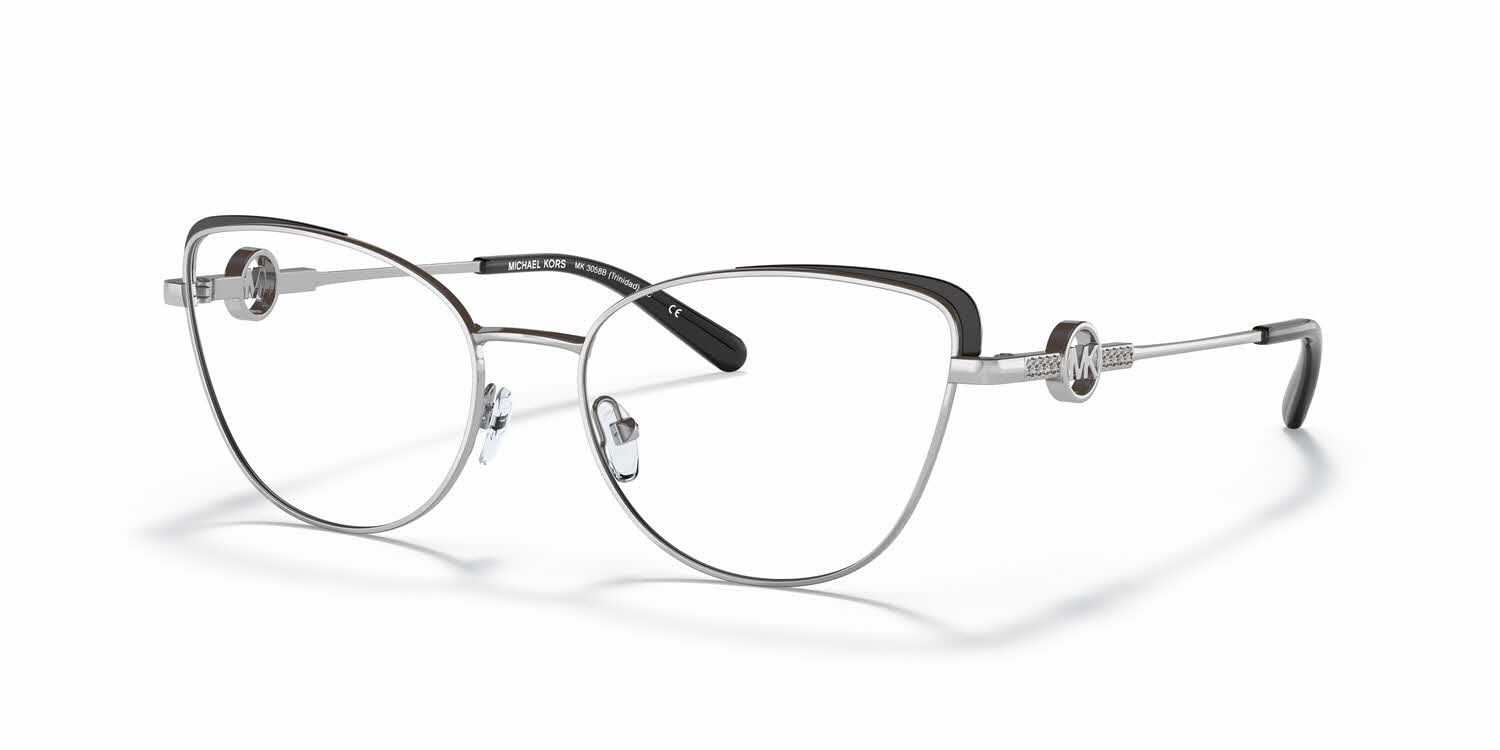 Michael Kors MK3058B Women's Eyeglasses In Silver