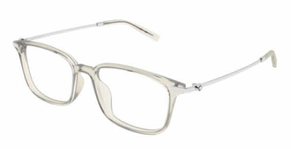 Mont Blanc MB0315OA Men's Eyeglasses In Beige