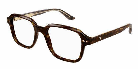 Mont Blanc MB0290O Men's Eyeglasses In Tortoise