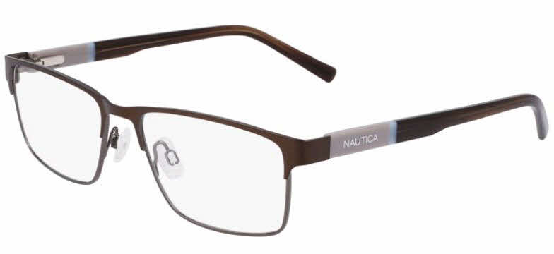 Nautica N7334 Men's Eyeglasses In Brown