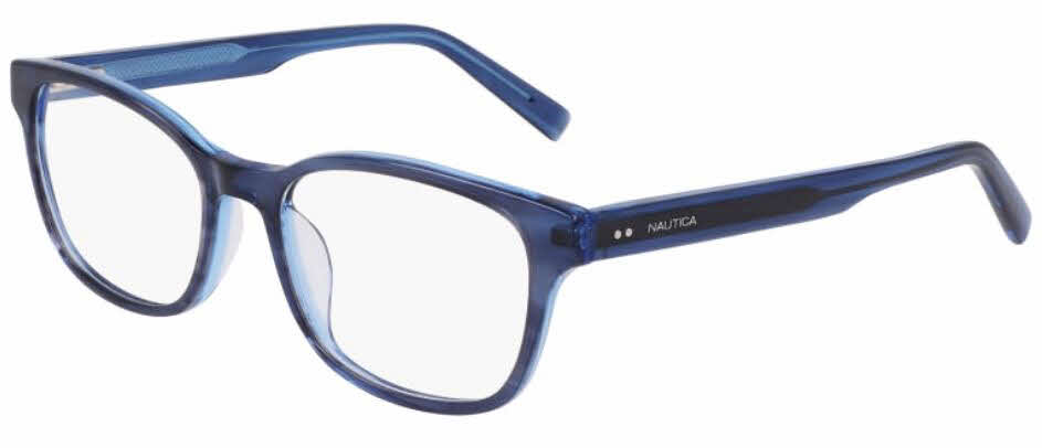 Nautica N8186 Men's Eyeglasses In Blue