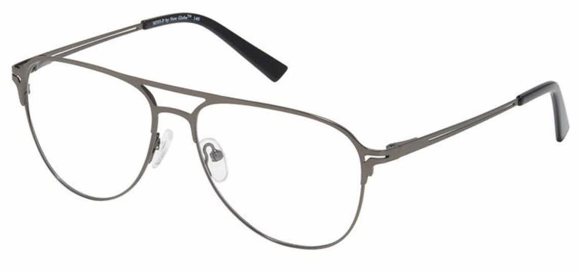 New Globe M593-P Men's Eyeglasses In Gunmetal