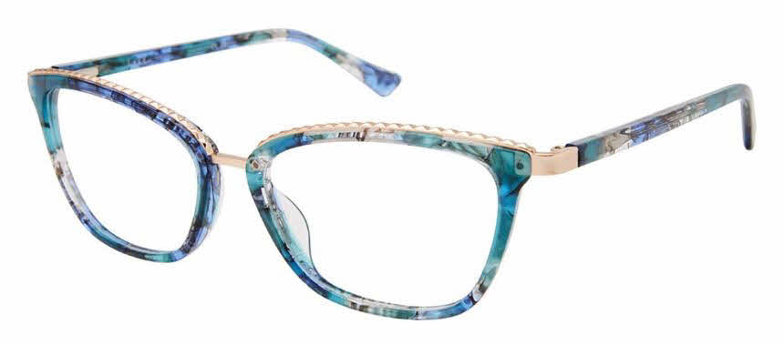 Nicole Miller St. Marks Women's Eyeglasses In Blue