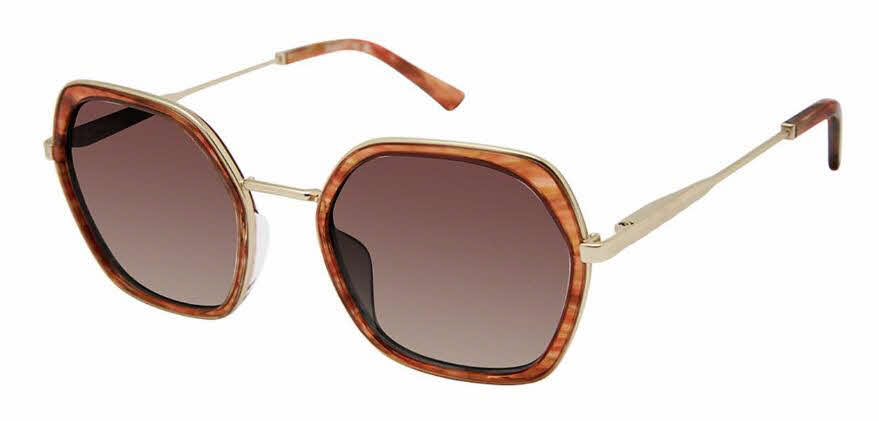 Nicole Miller Barlow Resort Women's Sunglasses In Brown