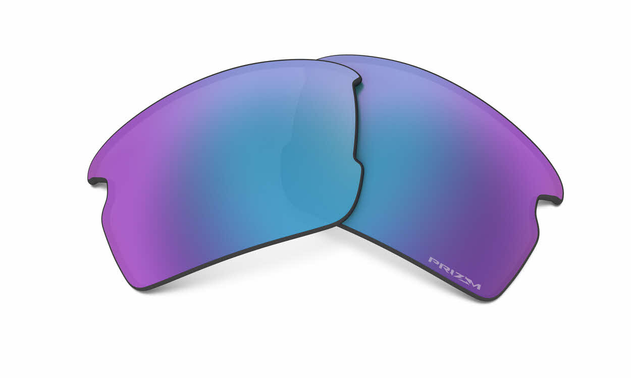 Oakley Replacement Lenses Flak 2.0 (AOO9295LS) Men's Sunglasses, In Prizm Sapphire Polarized