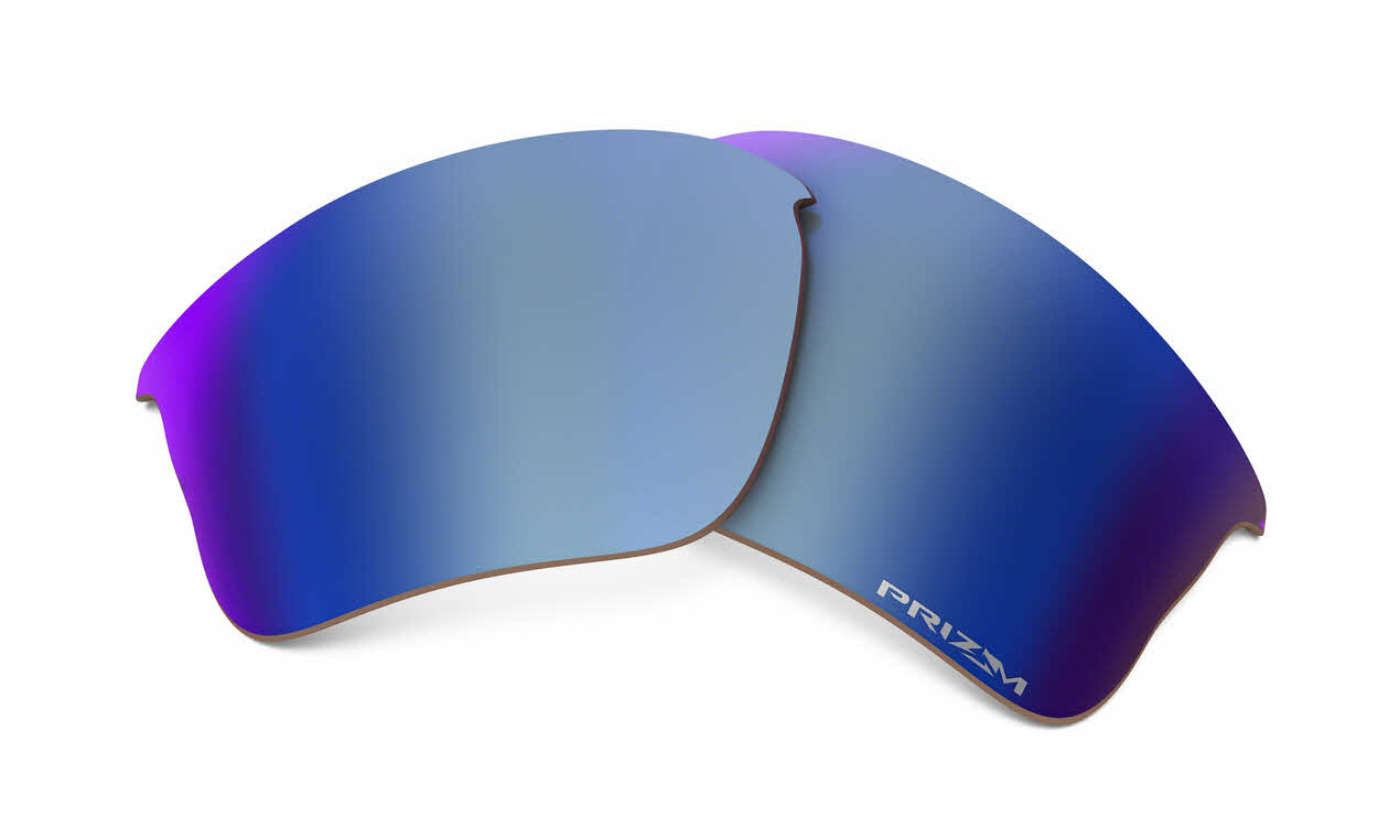 Oakley Replacement Lenses Flak Jacket XLJ (AOO9009LS) Men's Sunglasses, In Prizm Deep Water Polarized