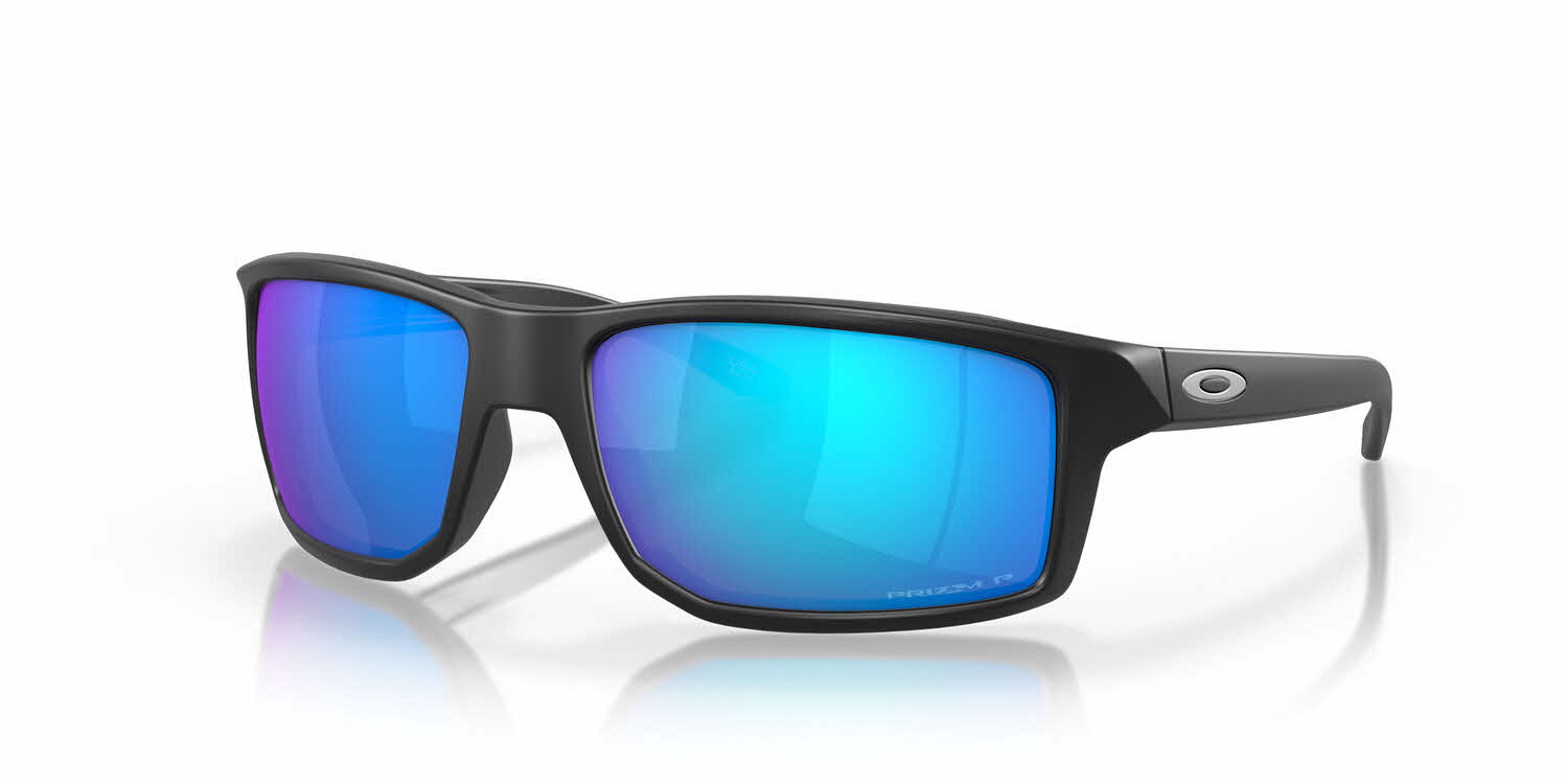 Oakley Gibston Sunglasses Matte Black Prizm Sapphire